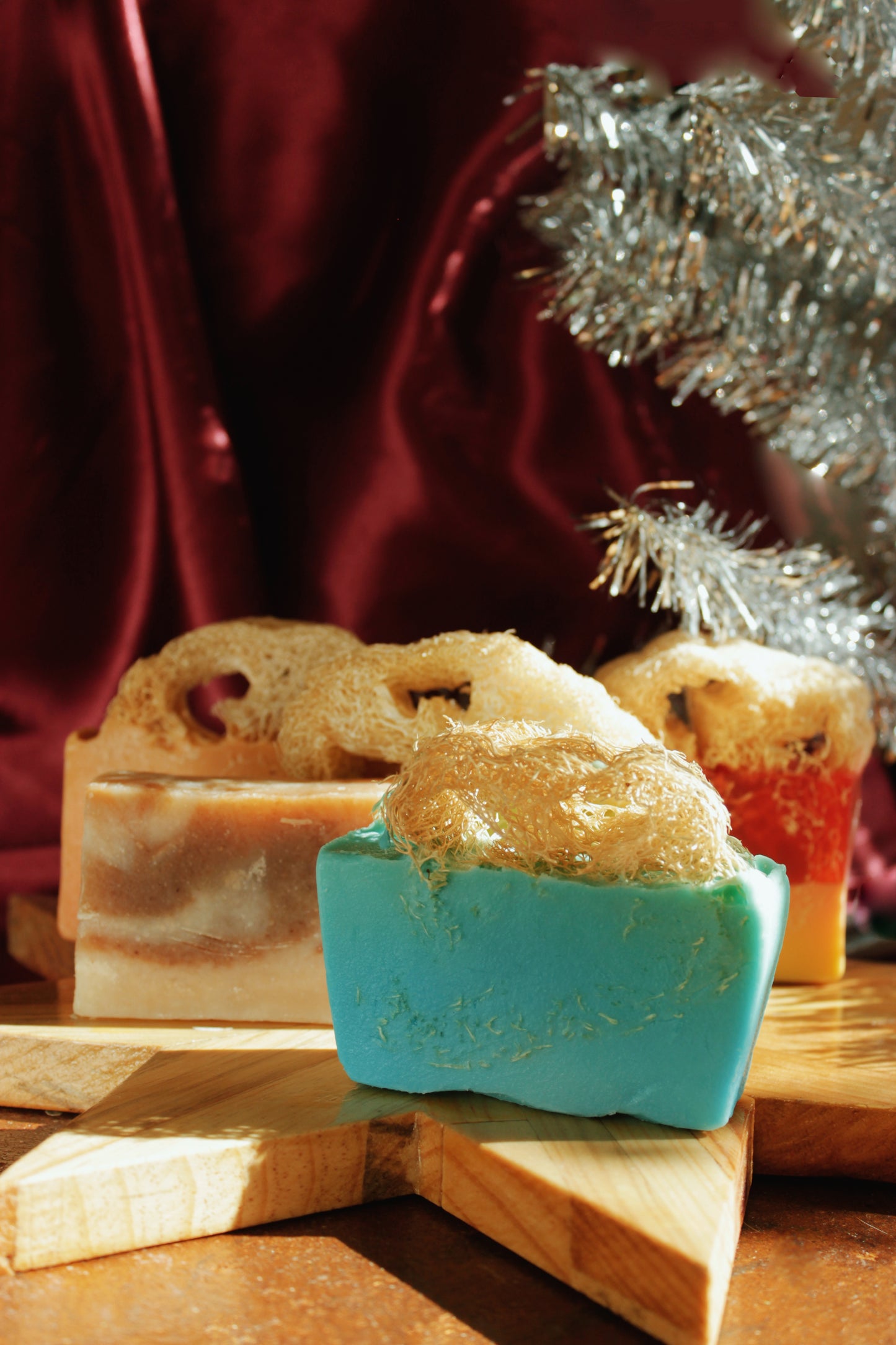 Pino Fresco, Jabón +Lufa