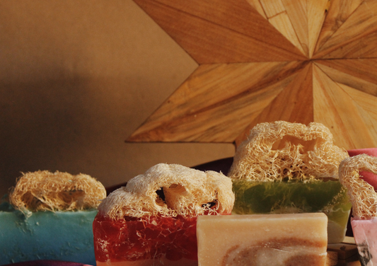 Jabón +Lufa Ponche Navideño