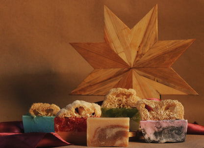 Jabón +Lufa Ponche Navideño