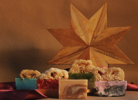 Ponche Navideño, Jabón +Lufa