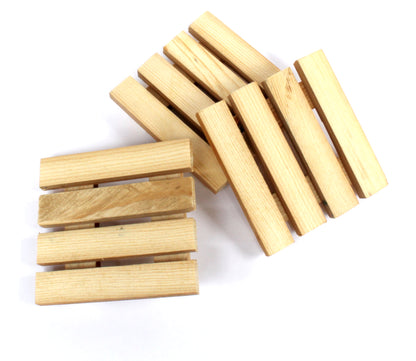 Jabonera de madera